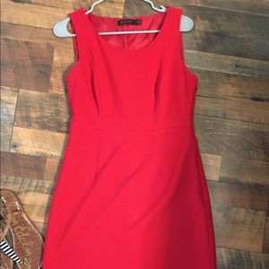 Limited red sheath dress